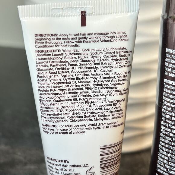 Keranique Keratin Shampoo Conditioner and Lift & Repair‎ Treatment Spray SEALED - Picture 3 of 9